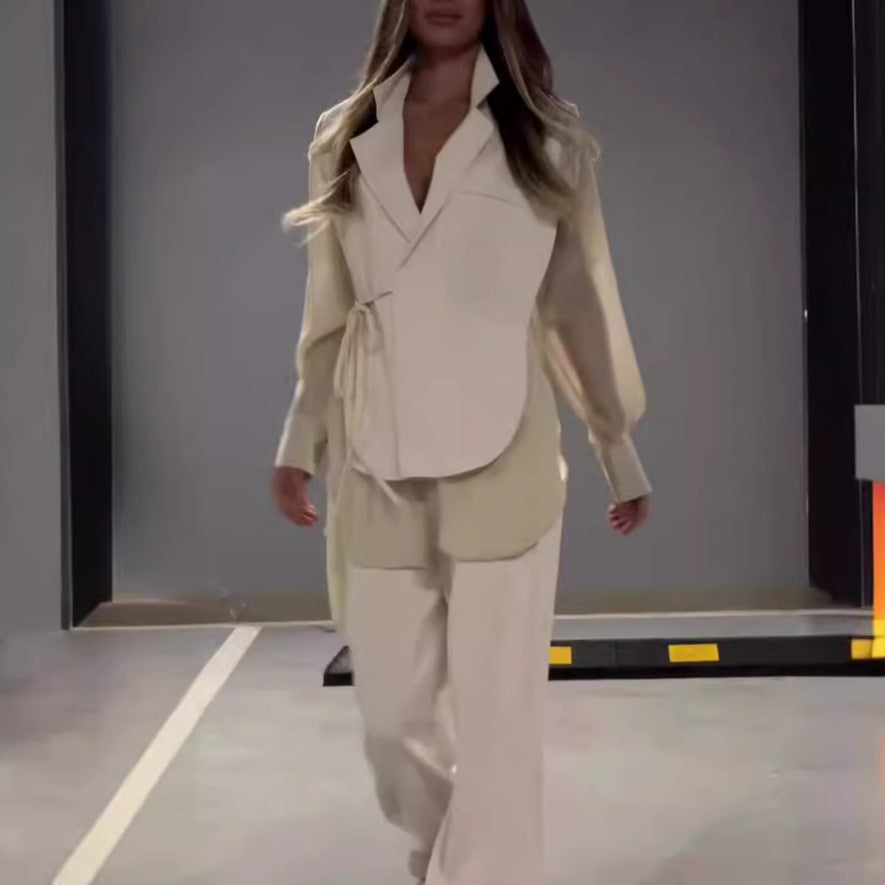 Ensemble Fluide en mousseline de soie